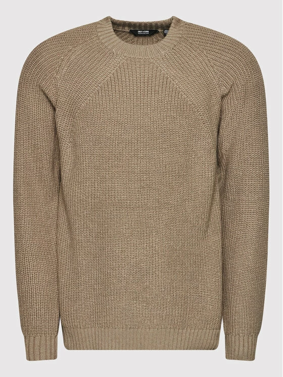 Εκπτωση 👍 Only & Sons Άνδρες Πουλόβερ Bevin 22021061 Γκρι Regular Fit 💯 - Image 5