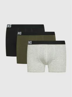 Κουπόνι 🥰 Only & Sons Άνδρες Μπόξερ Σετ μποξεράκια 3 τμχ Fitz 22021059 Έγχρωμο 🤩