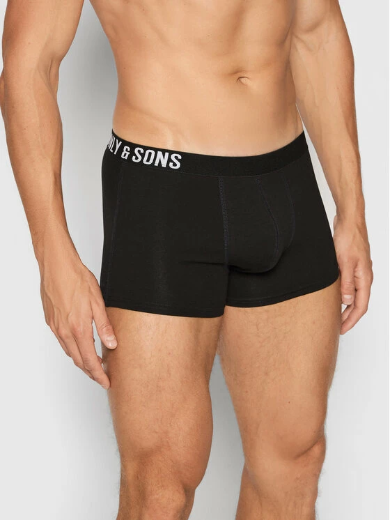 Πολύ καλή προσφορά 🧨 Only & Sons Άνδρες Μπόξερ Σετ μποξεράκια 3 τμχ Fitz 22021058 Μαύρο ⭐ - Image 2