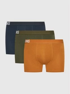 Ολοκαίνουργιο 😀 Only & Sons Άνδρες Μπόξερ Σετ μποξεράκια 3 τμχ Fitz 22021060 Έγχρωμο ⭐