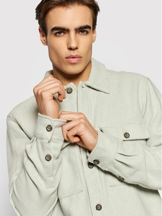 Πολύ καλή προσφορά 🎉 Only & Sons Άνδρες Μεταβατικά Μπουφάν Μπουφάν μεταβατικό Millerd 22020600 Λευκό Regular Fit 🛒 - Image 4