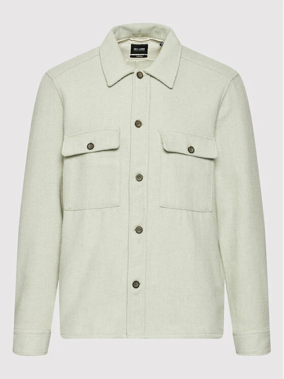 Πολύ καλή προσφορά 🎉 Only & Sons Άνδρες Μεταβατικά Μπουφάν Μπουφάν μεταβατικό Millerd 22020600 Λευκό Regular Fit 🛒 - Image 5