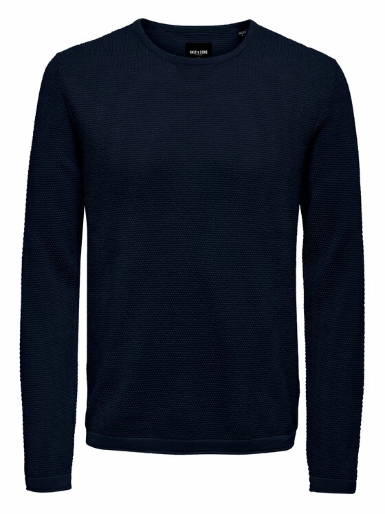 Κουπόνι 🔔 Only & Sons Άνδρες Πουλόβερ Panter 22016980 Σκούρο μπλε Regular Fit 💯 - Image 5