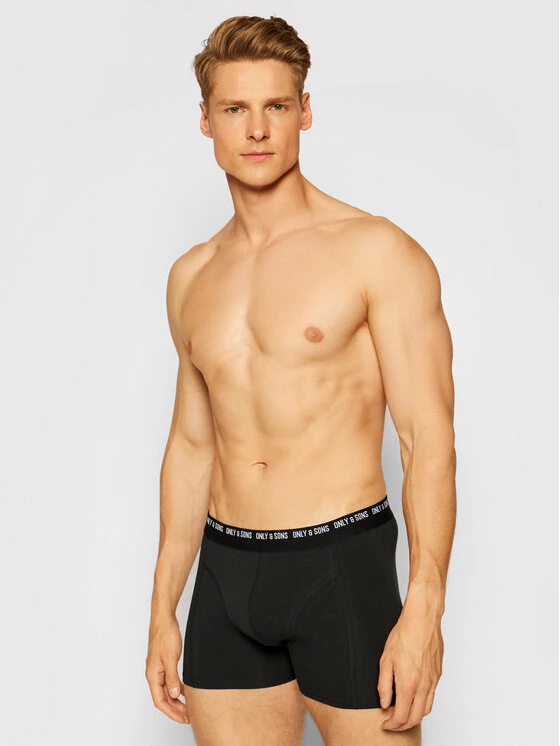 Καλύτερες κριτικές για 💯 Only & Sons Άνδρες Μπόξερ Σετ μποξεράκια 3 τμχ Nolen 22011050 Μαύρο ✔️ - Image 5