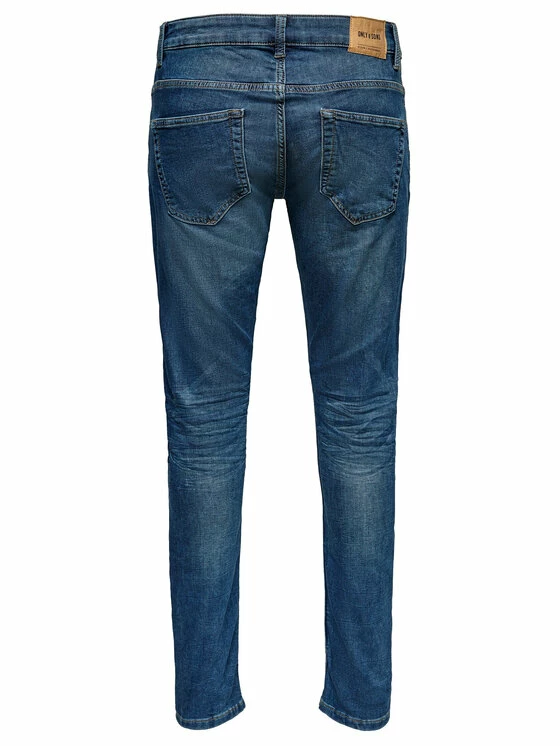 Αγορά 🥰 Only & Sons Άνδρες Τζιν Loom 22008472 Σκούρο μπλε Slim Fit ✔️ - Image 6