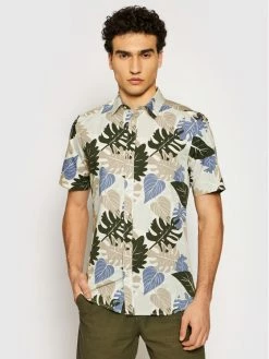 Best Pirce 🔥 Only & Sons Άνδρες Casual Πουκάμισα Πουκάμισο Stone 22019159 Έγχρωμο Slim Fit 🤩