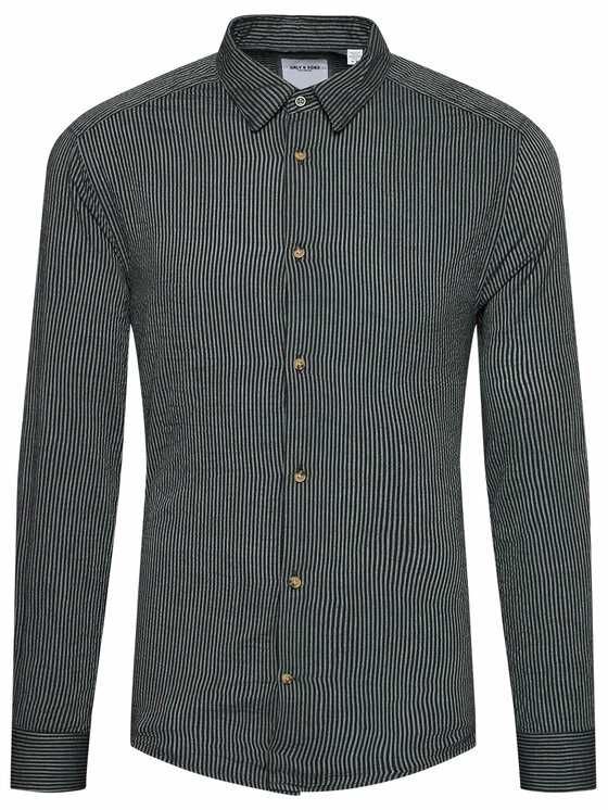 Καλύτερες κριτικές για 🌟 Only & Sons Άνδρες Casual Πουκάμισα Πουκάμισο Steve 22019165 Γκρι Slim Fit 💯 - Image 5