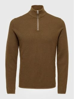 Προϋπολογισμός 🔔 Only & Sons Άνδρες Πουλόβερ Niguel 22022596 Καφέ Regular Fit 🔥