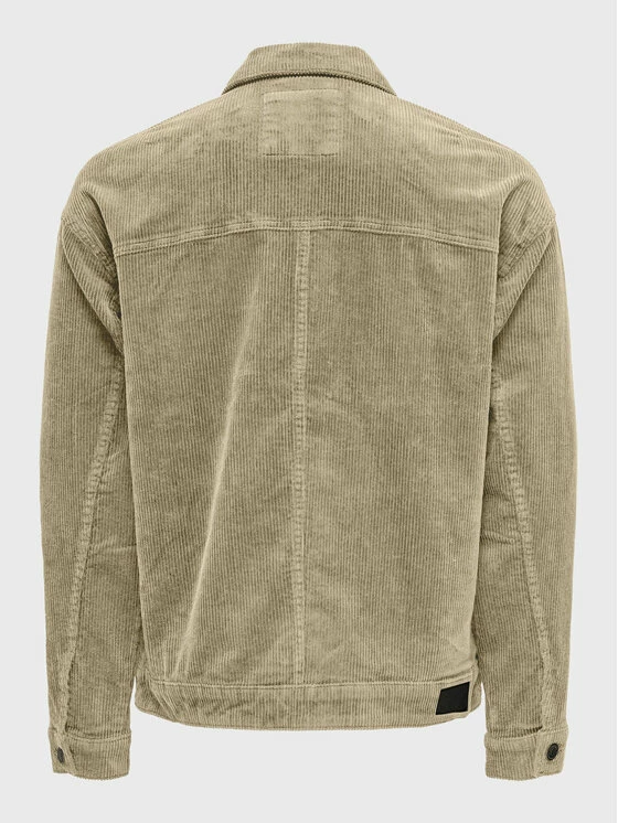 Η καλύτερη συμφωνία ⭐ Only & Sons Άνδρες Μεταβατικά Μπουφάν Μπουφάν μεταβατικό Rick 22022913 Μπεζ Regular Fit 🔔 - Image 2