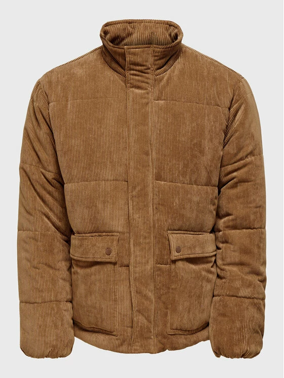 Εκπτωση ❤️ Only & Sons Άνδρες Χειμωνιάτικα Μπουφάν Μπουφάν χειμωνιάτικο Cash 22022505 Καφέ Regular Fit ⭐ - Image 6