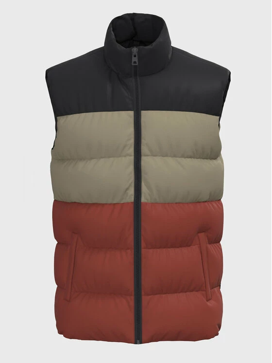 Φτηνός 😍 Only & Sons Άνδρες Γιλέκα Γιλέκο Melvin 22022232 Έγχρωμο Regular Fit 😍