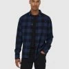 Flash Sale 🧨 Only & Sons Άνδρες Casual Πουκάμισα Πουκάμισο Gudmund 22007112 Σκούρο μπλε Slim Fit 💯