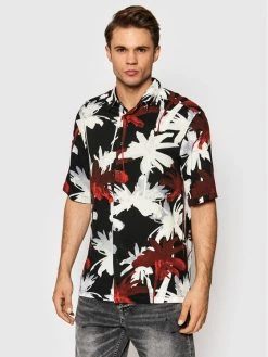 Best Pirce 💯 Only & Sons Άνδρες Casual Πουκάμισα Πουκάμισο Billy 22022481 Μαύρο Regular Fit ✔️