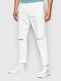 Συμφωνίες ❤️ Only & Sons Άνδρες Straight Leg Τζιν Avi 22022310 Λευκό Carrot Fit 🔔