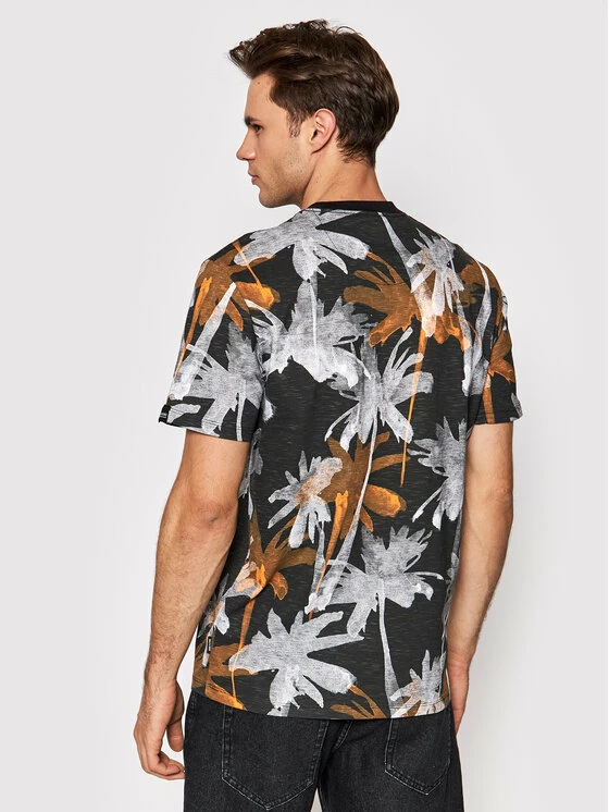 Εξοδος 🤩 Only & Sons Άνδρες T-shirts T-Shirt Gabek 22022690 Γκρι Regular Fit ✨ - Image 3