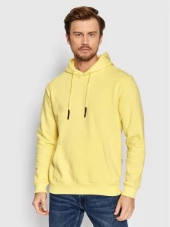 Εξοδος 🌟 Only & Sons Άνδρες Μπλούζες Χωρίς Φερμουάρ Μπλούζα Ceres 22018685 Κίτρινο Regular Fit 💯