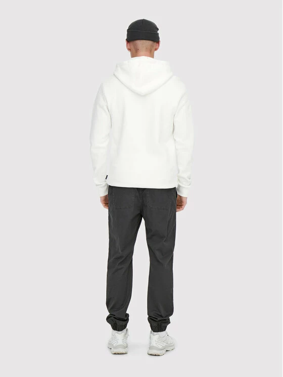 Best Pirce 🔔 Only & Sons Άνδρες Παντελόνια Joggers Jogger Linus 22018661 Γκρι Tapered Fit ⌛ - Image 3