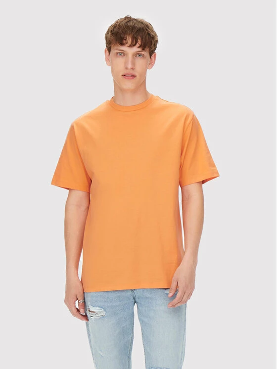 Εκπτωση 😉 Only & Sons Άνδρες T-shirts T-Shirt Fred 22022532 Πορτοκαλί Relaxed Fit ✨