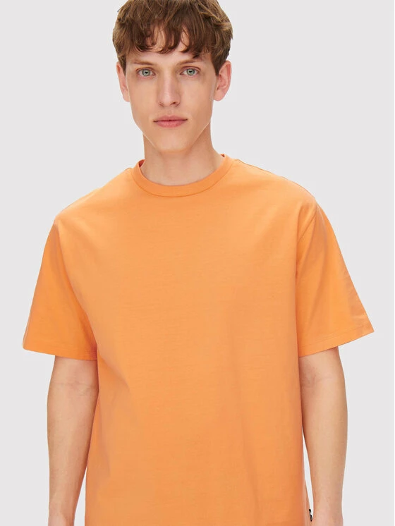 Εκπτωση 😉 Only & Sons Άνδρες T-shirts T-Shirt Fred 22022532 Πορτοκαλί Relaxed Fit ✨ - Image 4
