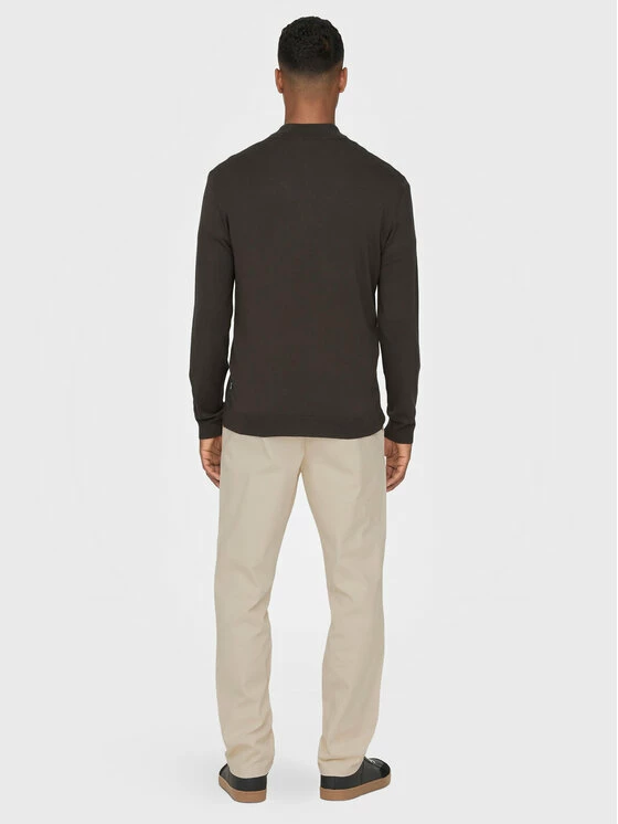 Καλύτερες κριτικές για 🤩 Only & Sons Άνδρες Πουλόβερ Wyler 22021264 Καφέ Regular Fit ✨ - Image 3