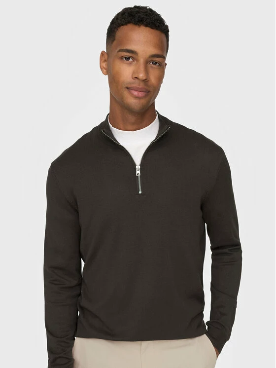 Καλύτερες κριτικές για 🤩 Only & Sons Άνδρες Πουλόβερ Wyler 22021264 Καφέ Regular Fit ✨ - Image 4