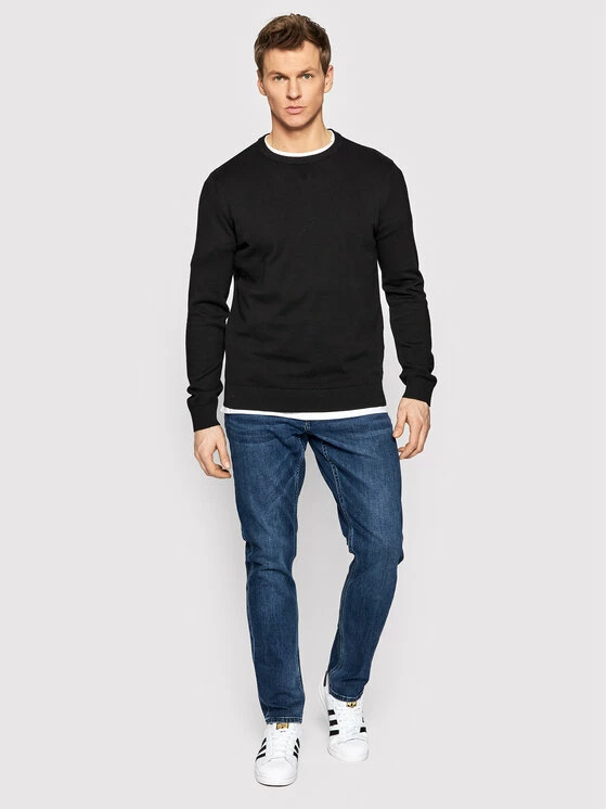 Καλύτερη πώληση 💯 Only & Sons Άνδρες Πουλόβερ Bovi 22023341 Μαύρο Regular Fit 🌟 - Image 2