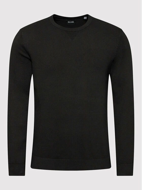 Καλύτερη πώληση 💯 Only & Sons Άνδρες Πουλόβερ Bovi 22023341 Μαύρο Regular Fit 🌟 - Image 5