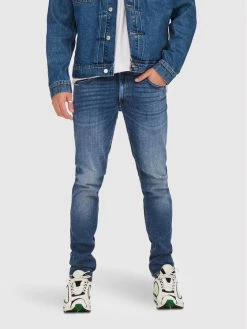 Αγορά ✨ Only & Sons Άνδρες Τζιν Loom 22023292 Μπλε Slim Fit 😉