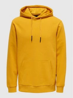 Το φθηνότερο 🥰 Only & Sons Άνδρες Μπλούζες Χωρίς Φερμουάρ Μπλούζα Ceres 22018685 Κίτρινο Regular Fit ⌛