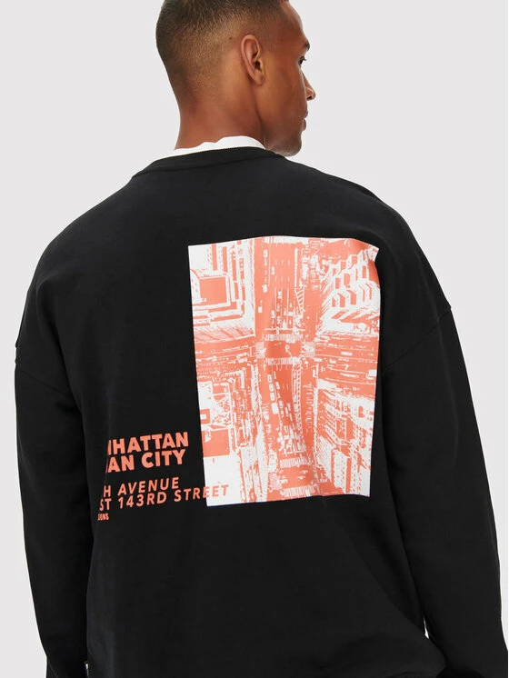 Καλύτερες κριτικές για 👍 Only & Sons Άνδρες Μπλούζες Χωρίς Φερμουάρ Μπλούζα Toby 22023089 Μαύρο Relaxed Fit ⌛ - Image 5