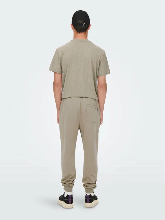 Φτηνός ❤️ Only & Sons Άνδρες Παντελόνια Φόρμας Παντελόνι φόρμας Tom 22023839 Μπεζ Regular Fit 💯 - Image 3